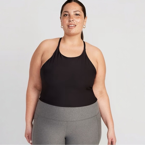 NWT Old Navy Light Support PowerSoft Longline Sports Bra - Picture 7 of 10